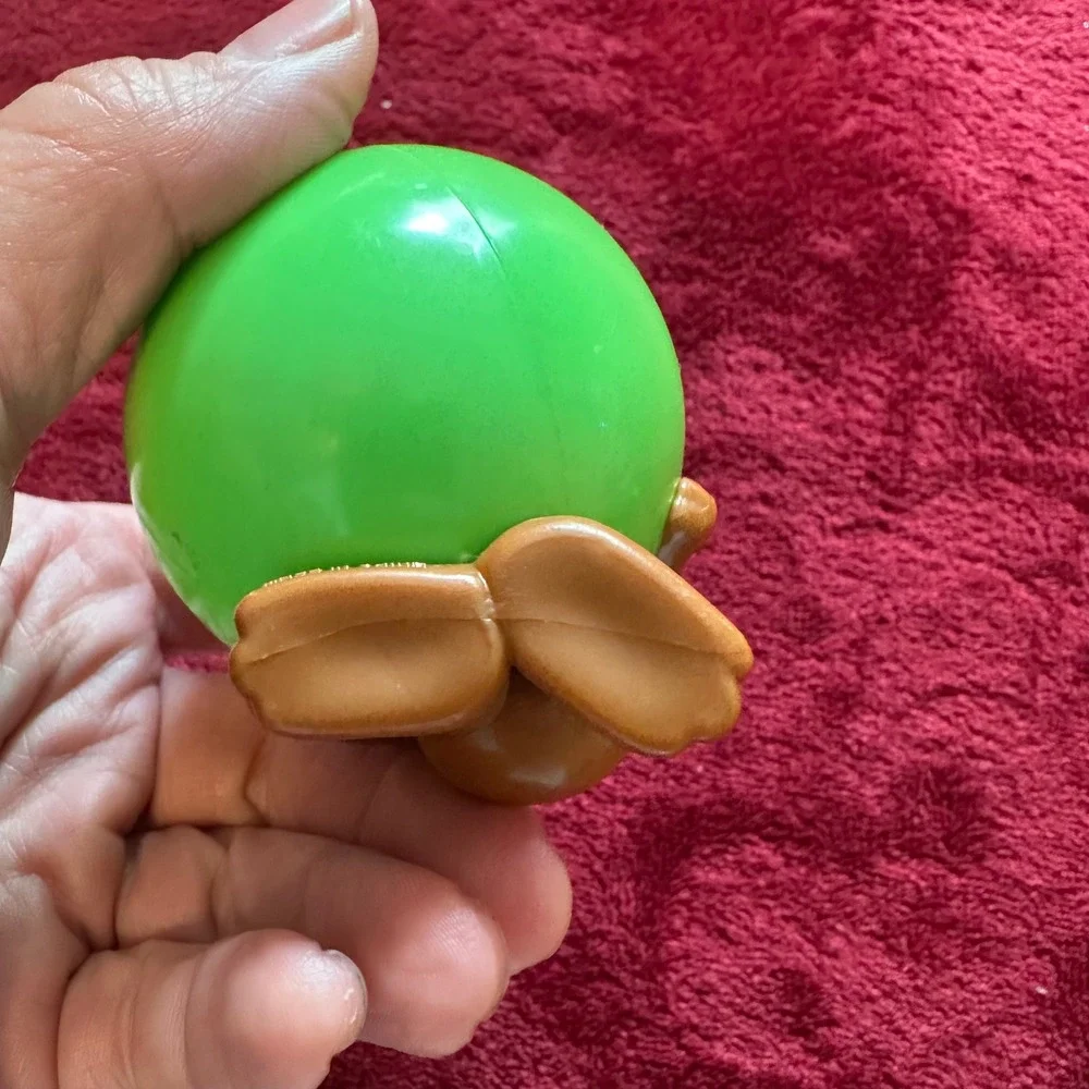 Vintage‎ Clancy the Christmas Mouse Candy Dispenser & Ornament Green Red 1992